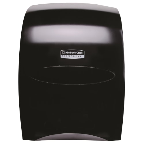 Kimberly-Clark IN-SIGHT® SANITOUCH Hard Roll Towel Dispenser with Microban® Protection, Smoke Grey